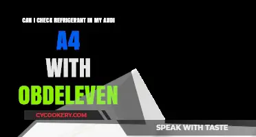 Checking Audi A4 Refrigerant with OBDeleven: A DIY Guide