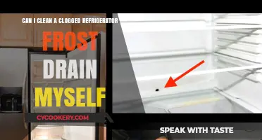 DIY Guide: Unclogging Your Refrigerator's Frost Drain Easily at Home