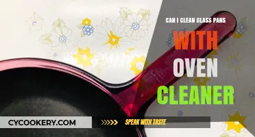How to Clean Glass Pans: Using Oven Cleaner