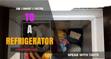 Converting a Freezer to a Refrigerator: Is It Possible and Practical?