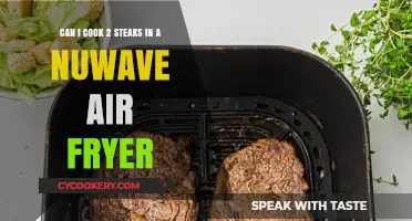 Mastering the NuWave: Cooking Two Steaks in an Air Fryer