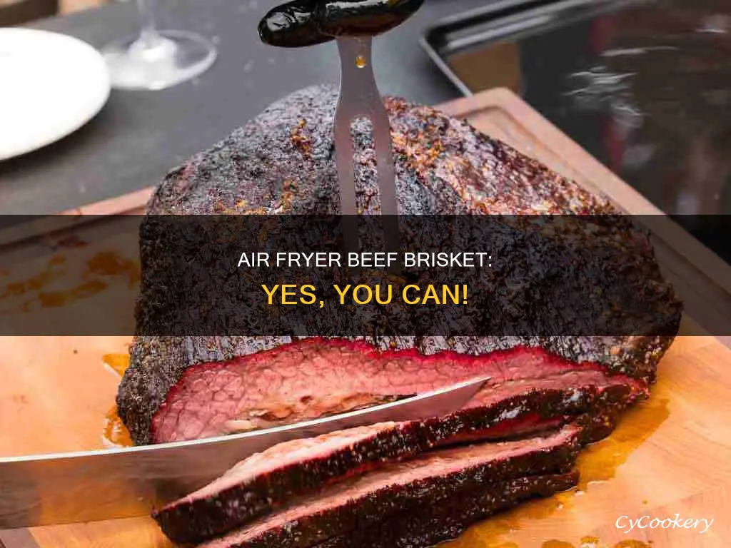 can i cook a beef brisket in an air fryer