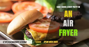 Beef Patty Air Fryer: Quick, Easy, Delicious!