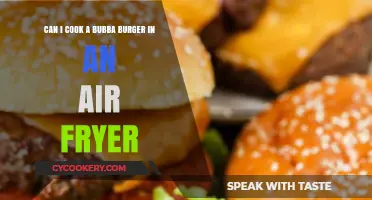 Air Fryer: The Ultimate Tool for Bubba Burger Perfection