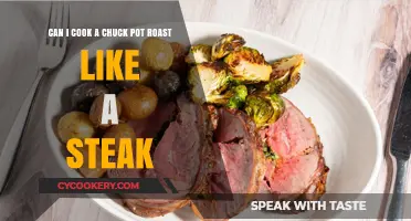 Chuck Pot Roast: Steak-Style Cooking