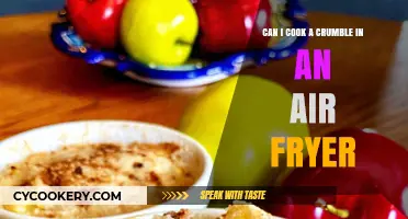 Air Fryer Crumble: Yes, You Can! A Quick and Easy Guide