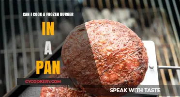 Pan-Frying Frozen Burgers: Quick, Easy, Delicious