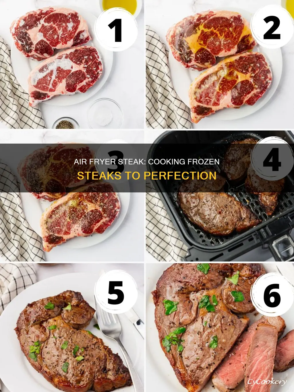 can i cook a frozen steak in the air fryer