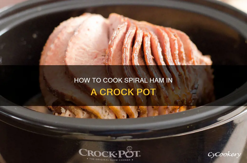 can I cook a ham in a crock pot spiral