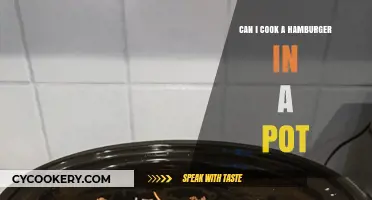 Cooking Hamburgers: Can I Use a Pot?