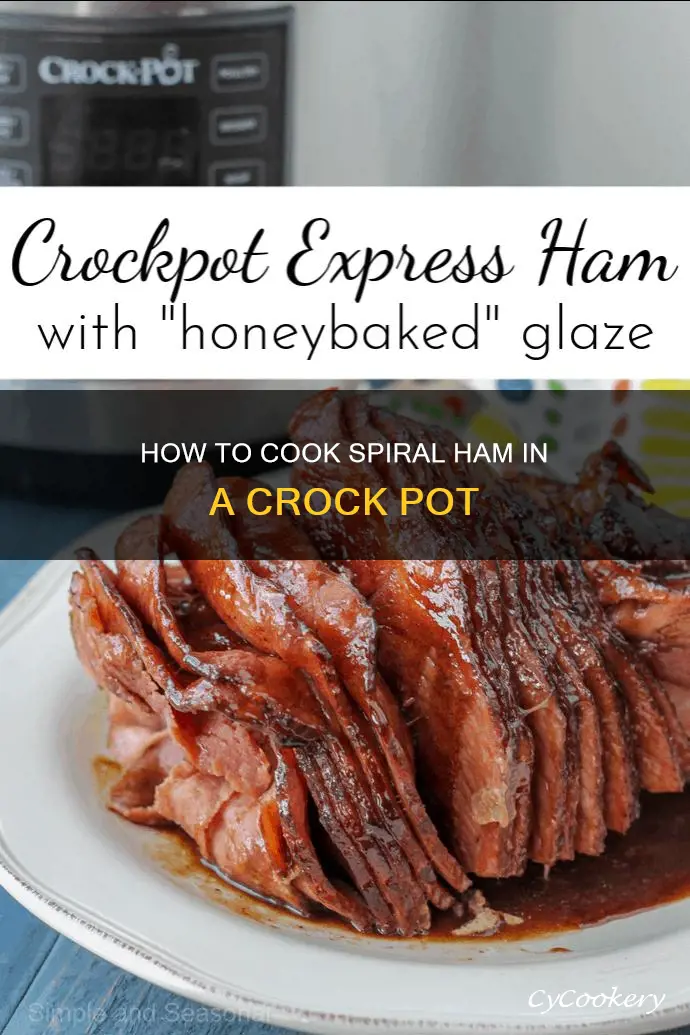 can I cook a spiral ham in the crock pot