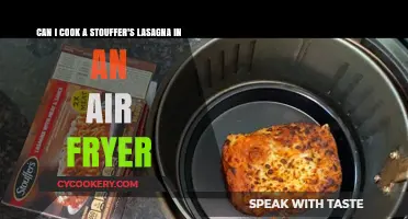 Air Fryer Lasagna: Quick and Easy Stouffer's Style