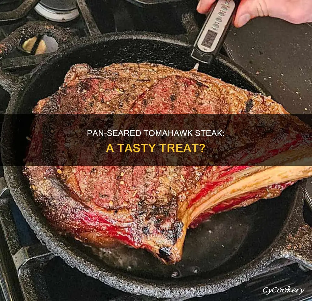 can I cook a tomahawk steak in a pan