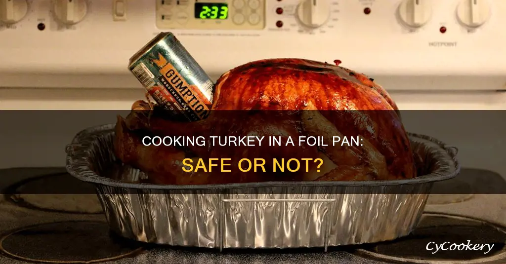 can I cook a turkey in a foil pan