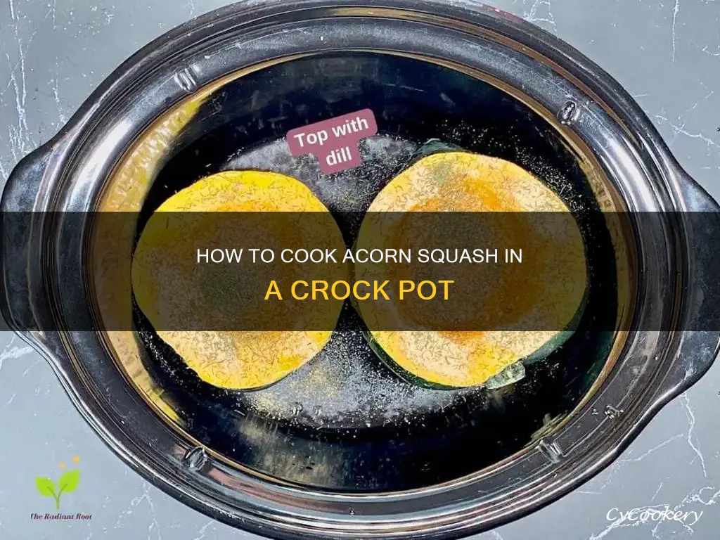can I cook acorn squash in a crock pot