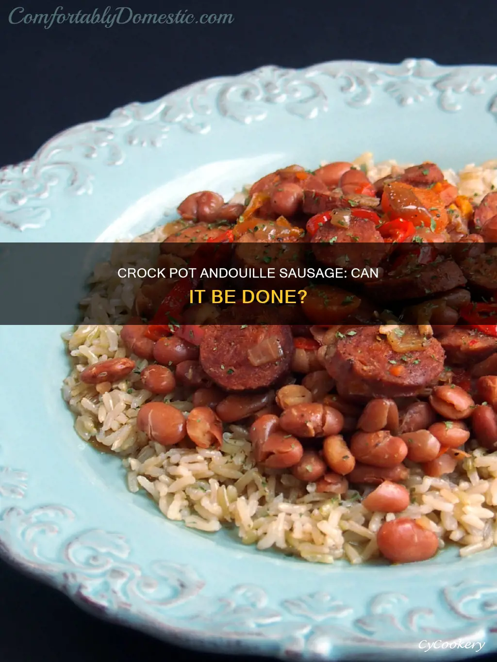 can I cook andouille sausage in crock pot