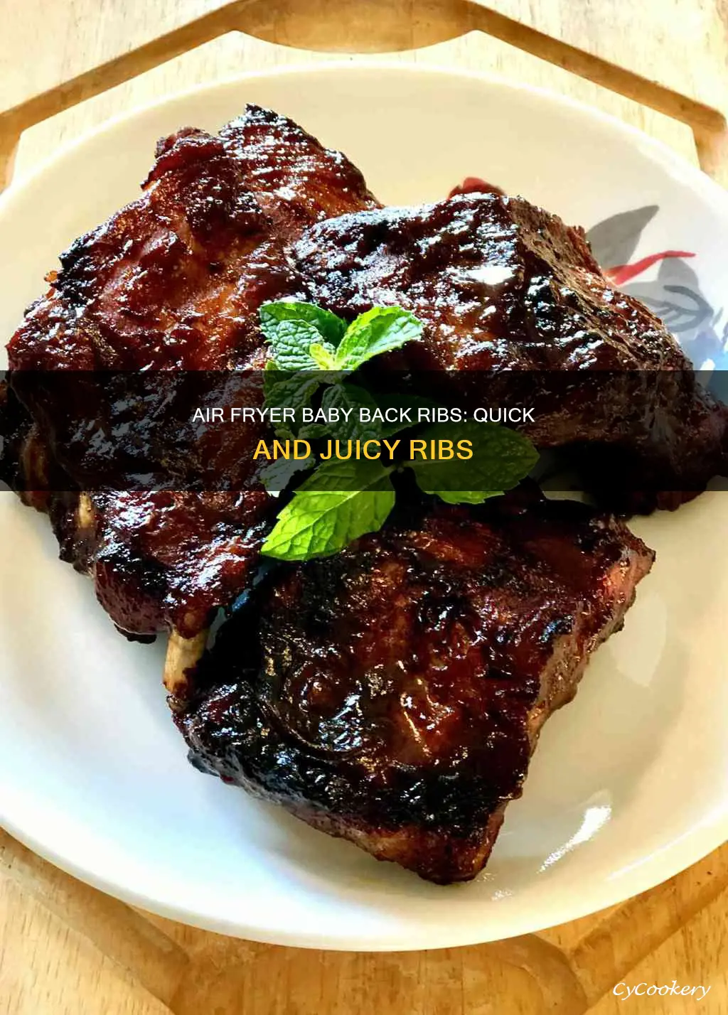 can i cook baby back ribs in air fryer