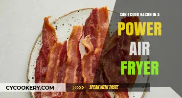 Bacon Bliss: Cooking Perfection in the Power Air Fryer