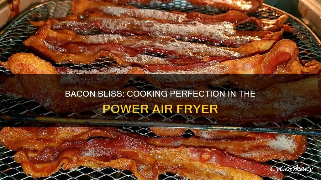 can i cook bacon in a power air fryer