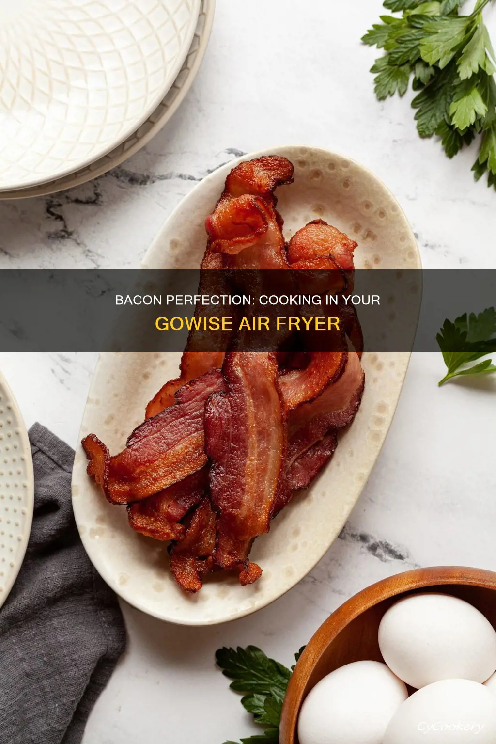 can i cook bacon in my gowise air fryer