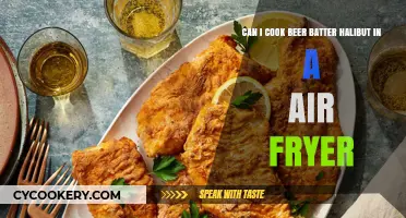 Air Fryer Halibut: Beer Batter Delight