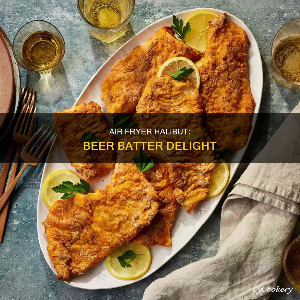 can i cook beer batter halibut in a air fryer