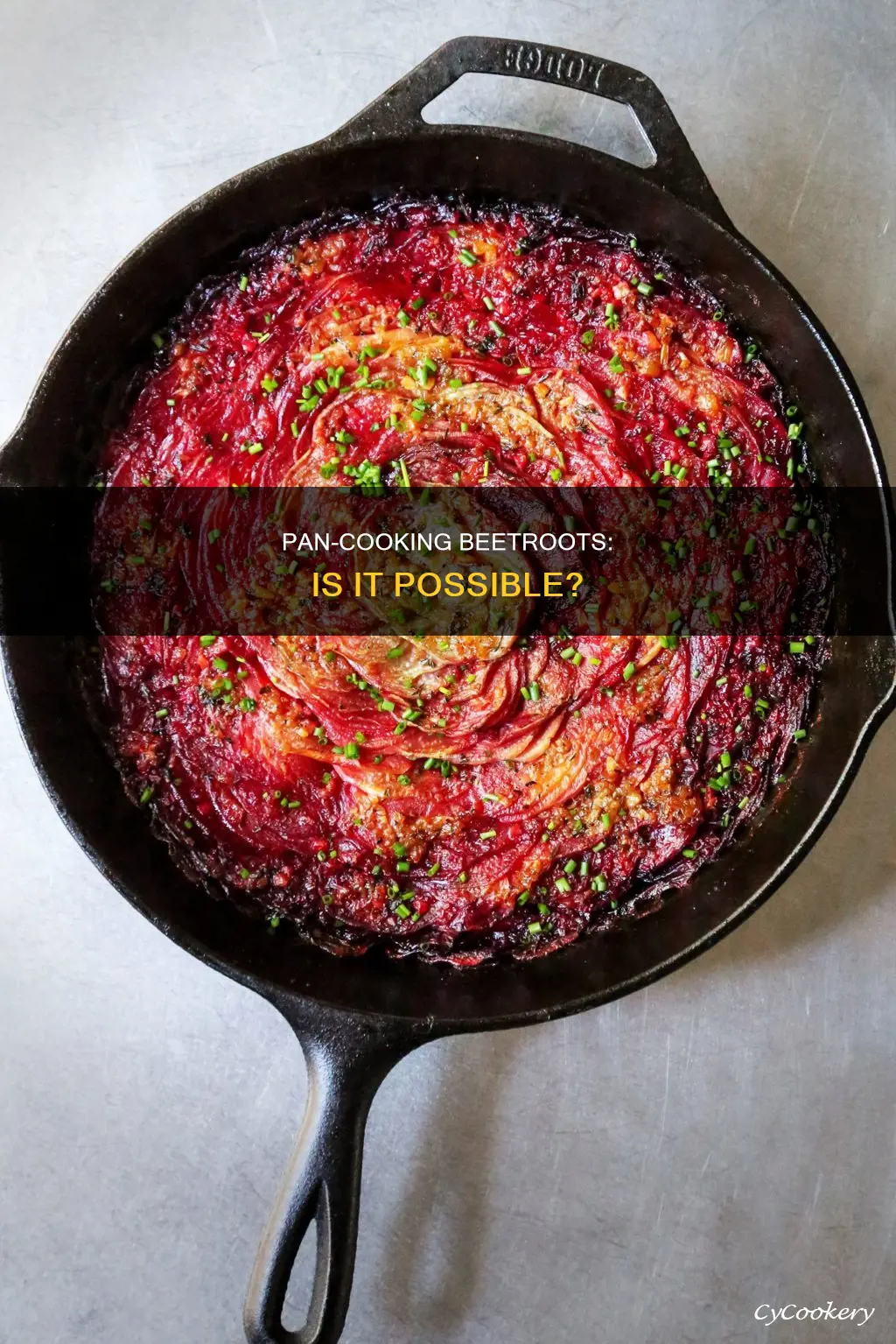 can I cook beetroots in a pan