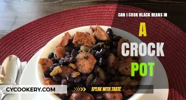 Black Beans in a Crock Pot: Easy, Delicious, Nutritious