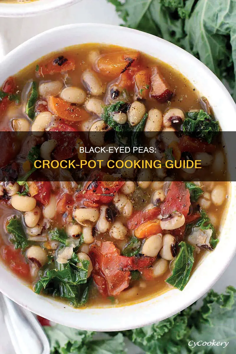 can I cook black eyed peas in a crock pot