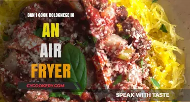 Air Fryer Bolognese: Quick & Easy Pasta Sauce