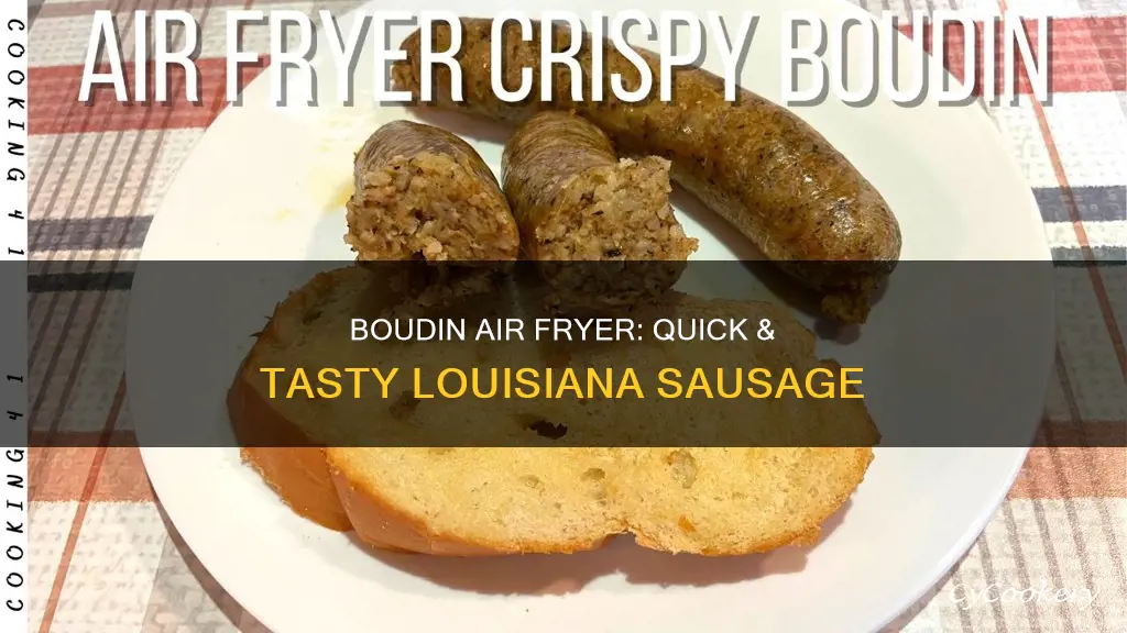 can i cook boudin in an air fryer