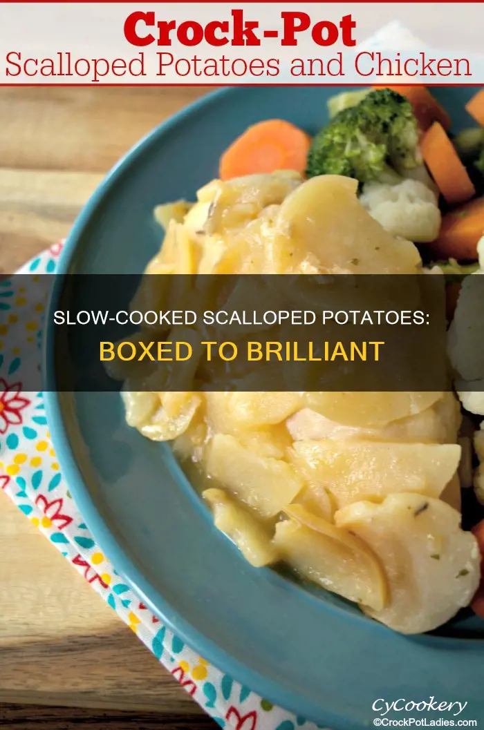 can I cook boxed scalloped potatoes in a crock pot