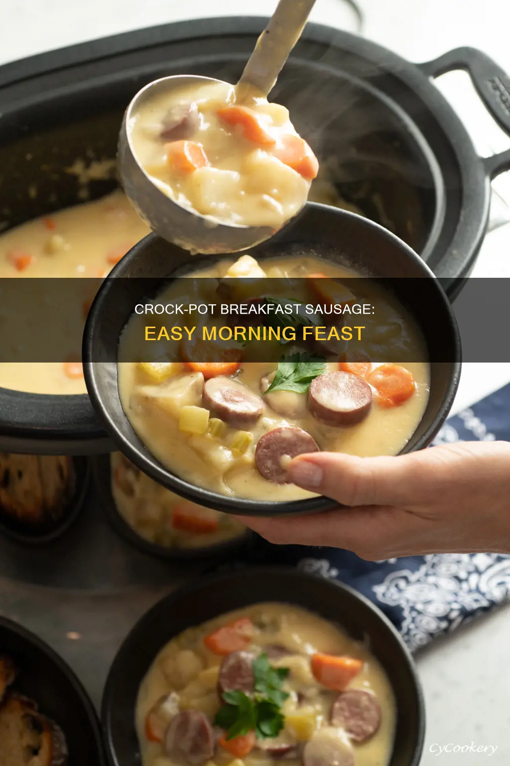 can I cook breakfast sausage in a crock pot