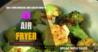 Air Fryer Veggie Delight: Cooking Broccoli and Cauliflower to Perfection