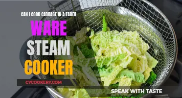 Steaming Cabbage: Can Faber Ware Cookers Handle It?