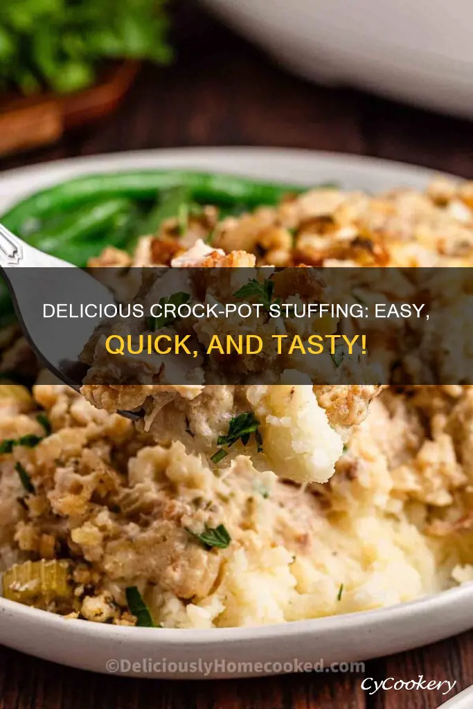 can I cook can I cook stuffing and crock pot