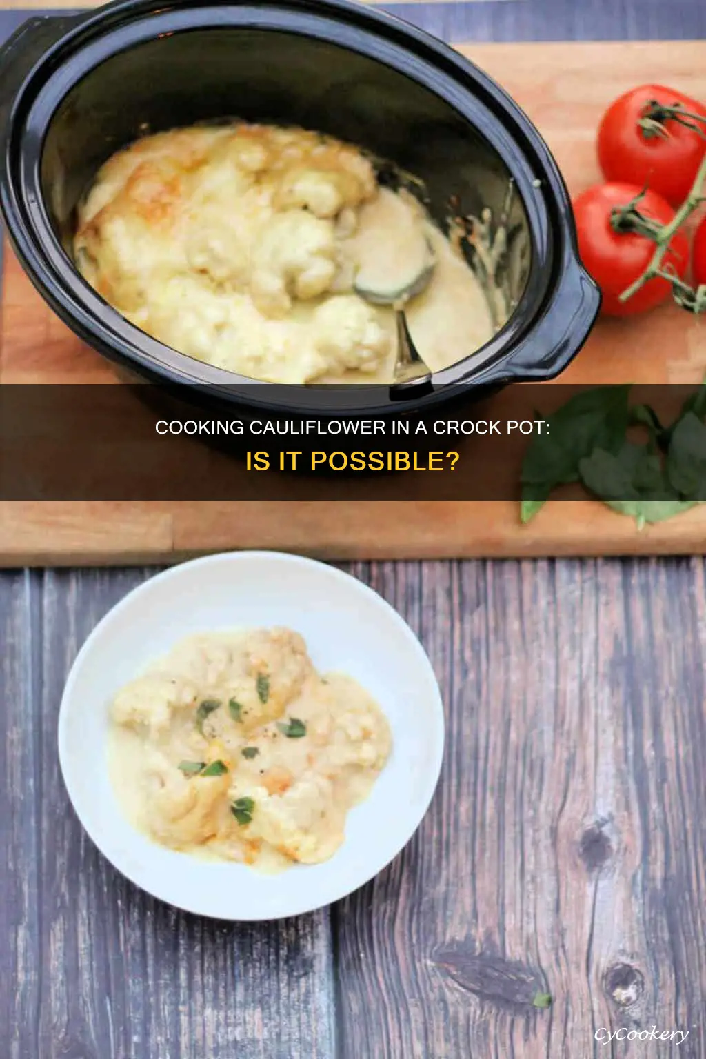 can I cook cauliflower in crock pot