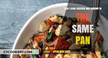 Cooking Chicken and Shrimp: One Pan, Two Proteins