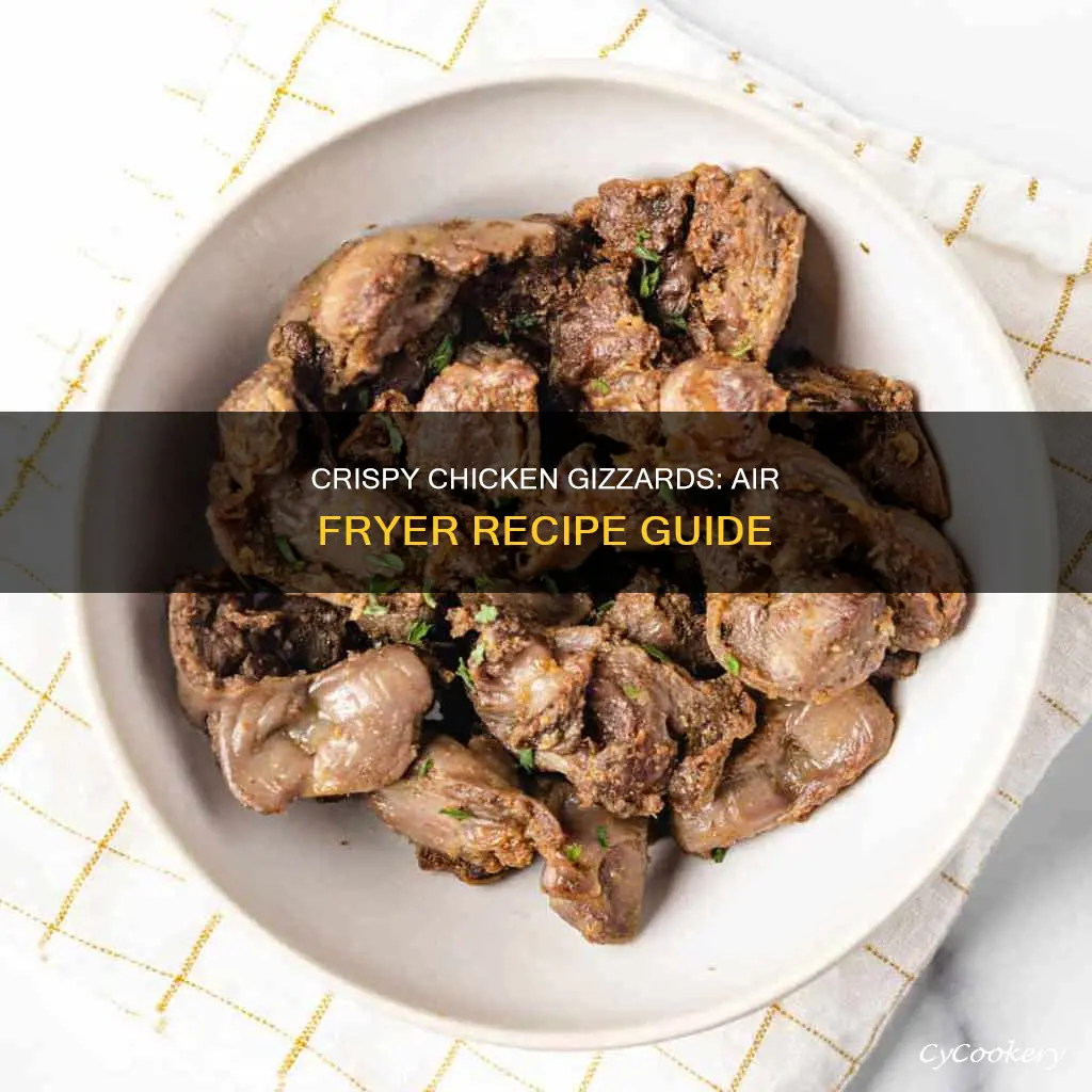 can i cook chicken gizzards in an air fryer