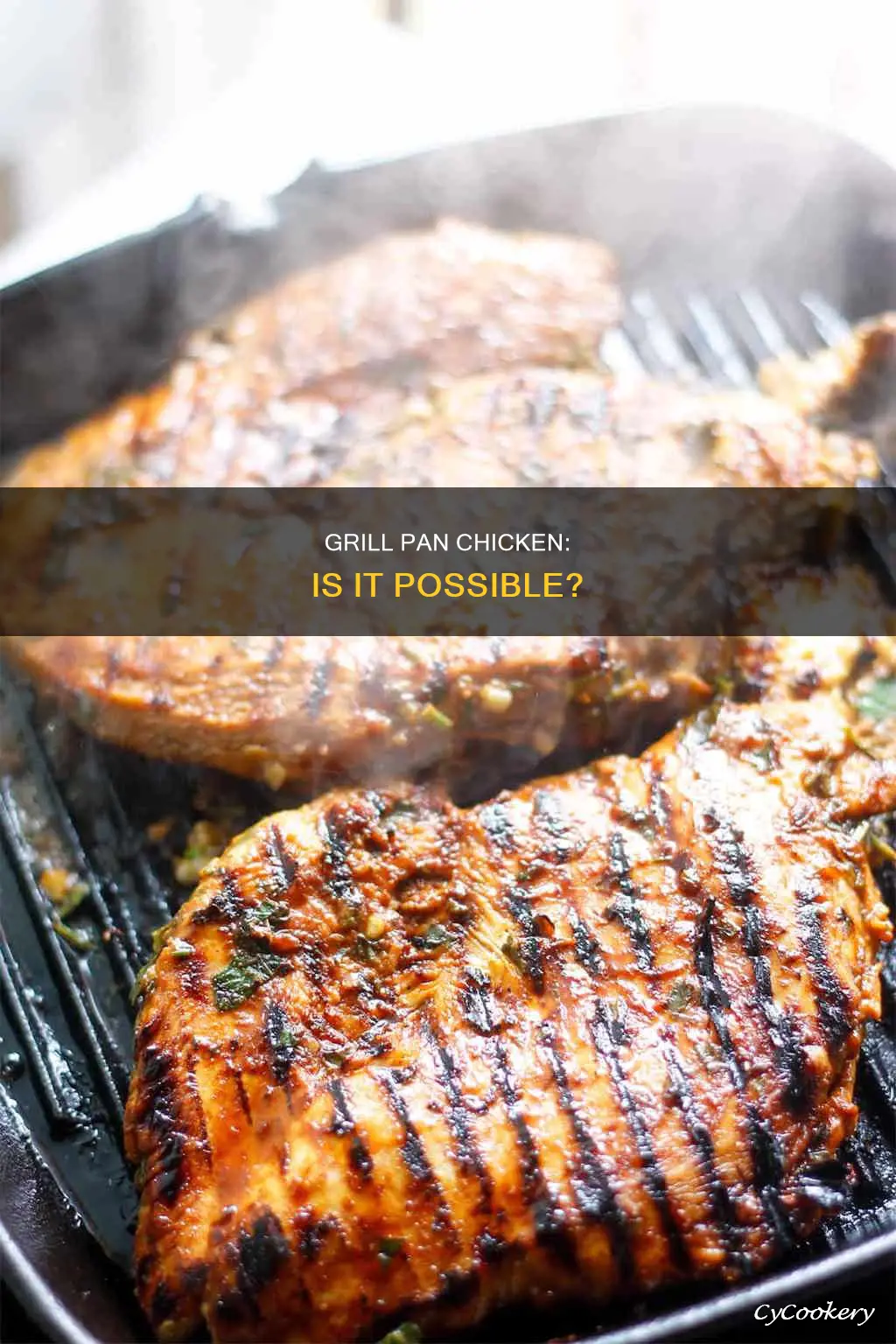 can I cook chicken on grill pan
