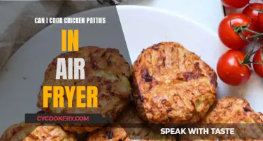 Air-Frying Chicken Patties: Quick, Easy, and Delicious!