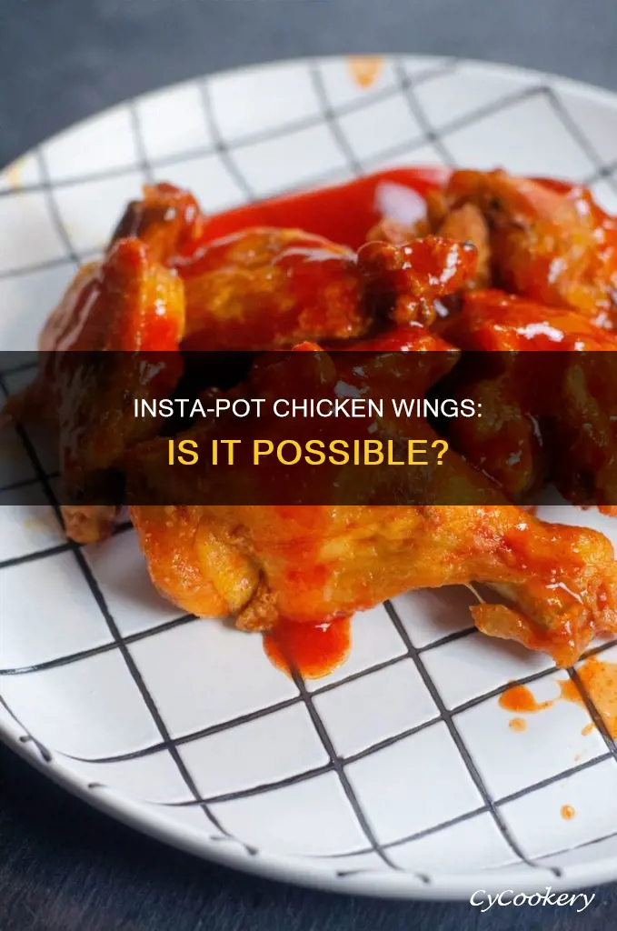 can I cook chicken wings in a insta pot