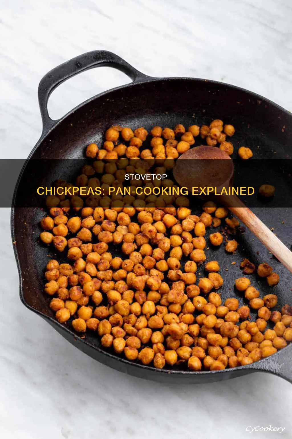 can I cook chickpeas in a pan