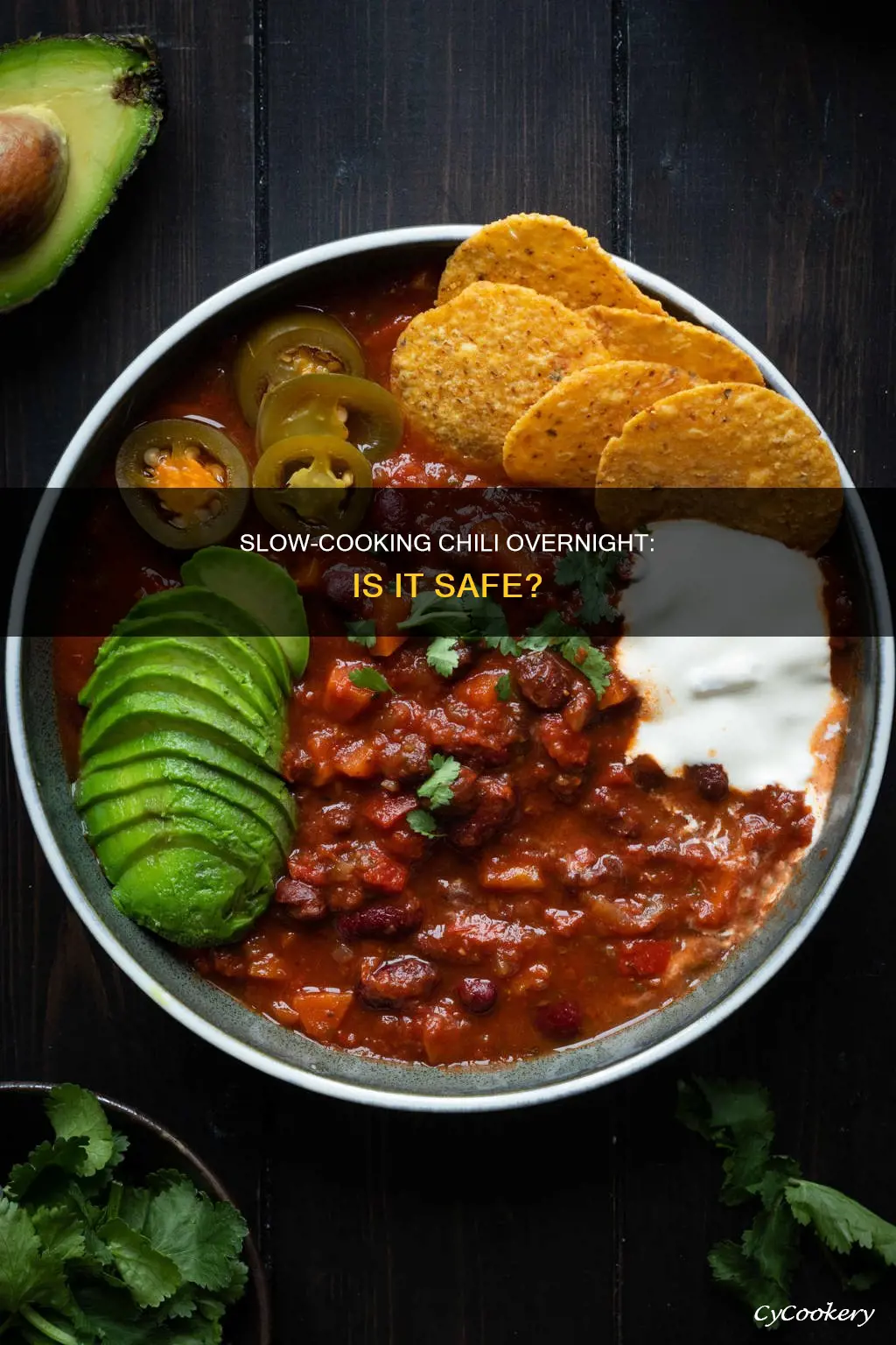 can I cook chilli over overnight in a crock pot