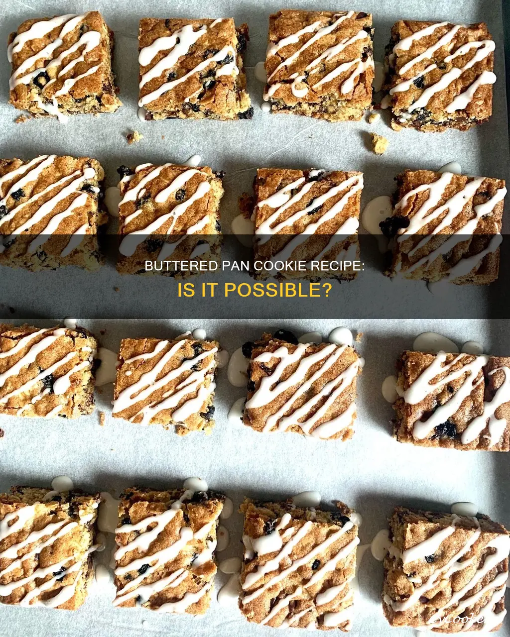 can I cook cookies by buttering the pan