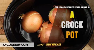 Creamed Pearl Onions: Crock Pot Cooking