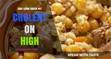 Crock Pot Cholent: High Heat, Delicious Results