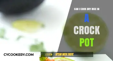 How to Cook Dry Rice in a Crock Pot