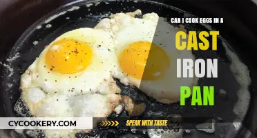 Cast Iron Pan: Perfect for Frying Eggs