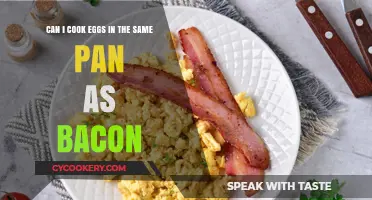 Cooking Eggs and Bacon: One Pan or Two?